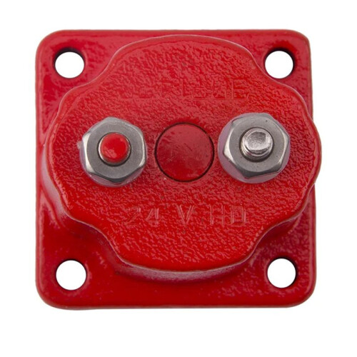 Kit de válvula de corte de combustível KTA19-M, solenoide de cabeça dupla 24 V, válvula de corte de combustível 2