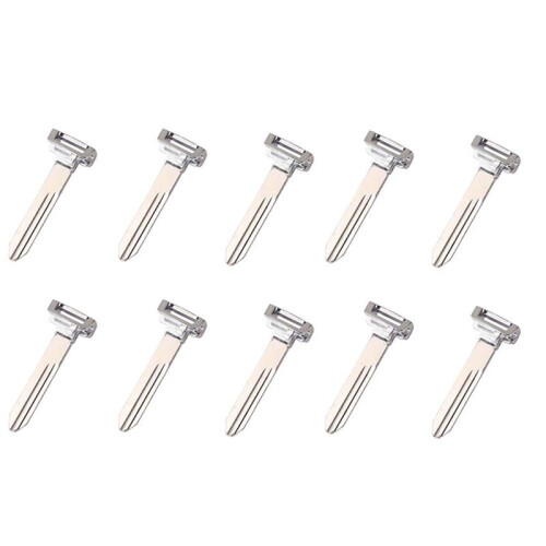 10pcs Insert Emergency Car Key Blade Uncut Blank for  Pacifica Voyager  Remote Auto Key Card