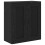 VidaXL vidaXL Highboard 2 pcs Black Oak Engineered Wood 5
