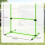 Höhenverstellbares Hunde-Agility-Set mit Hürden, Grün 3