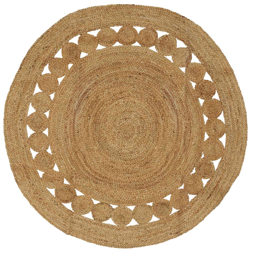 Vidaxl Area Rugs Natural Ø 150 Cm Jute