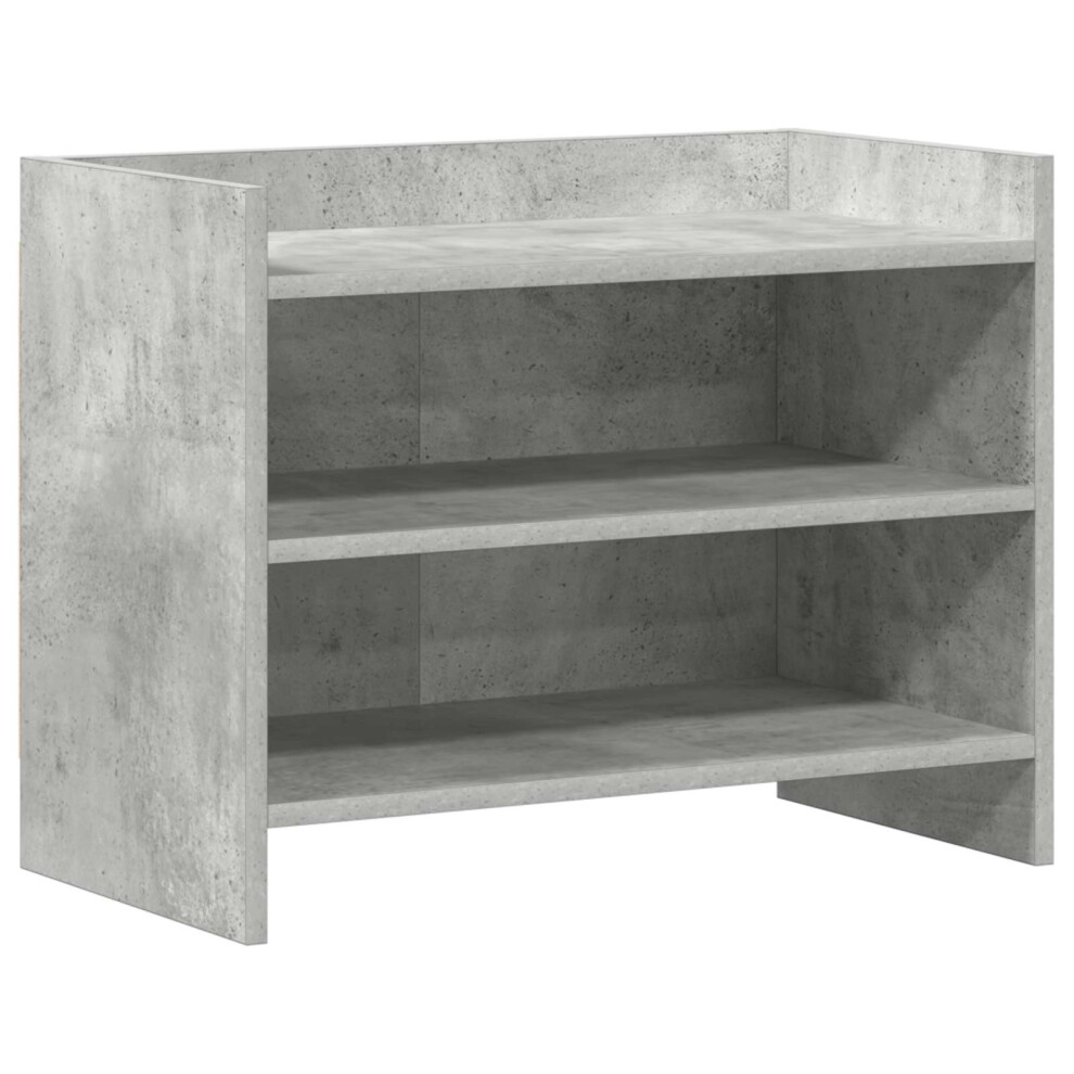 Vidaxl Tv Cabinet 60 X 33 X 47 Cm Concrete Grey Engineered Wood
