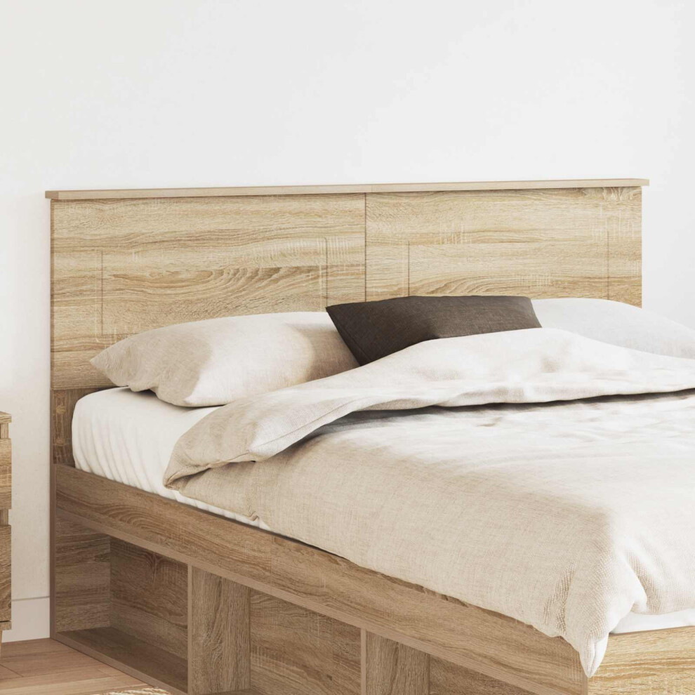 Vidaxl Headboard Sonoma Oak Engineered Wood