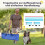 Hunde-Agility-Trainingsset mit vier Hürden, Hellblau 6