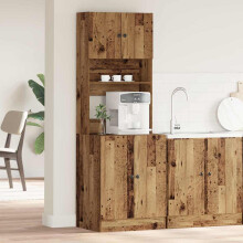 vidaXL Küchenbuffet Altholz 60 x 50 x 180 cm