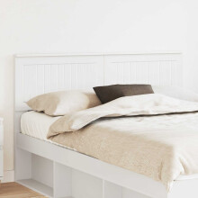 vidaXL Headboard White Engineered wood