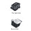 Car Steering Wheel Button Covers Control Menu  Button Cover Volume for  X1 E84 3 Series E90 E91 E92 E93 (B) 3