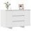 VidaXL vidaXL Sideboard with Drawer White 120 x 41 x 75 cm Engineered Wood 5