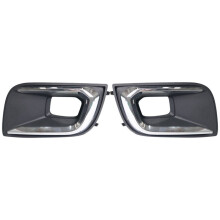 New Front Left & Right Bumper Fog Light Bezel Cover for Sequoia 2018-2021