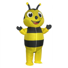 (Jaune, 150-190 cm) Déguisement d'abeille gonflable, pour adulte
