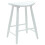 VidaXL vidaXL Dining Chairs 2 pcs White 46 x 37 x 63 cm Solid Rubber Wood 5