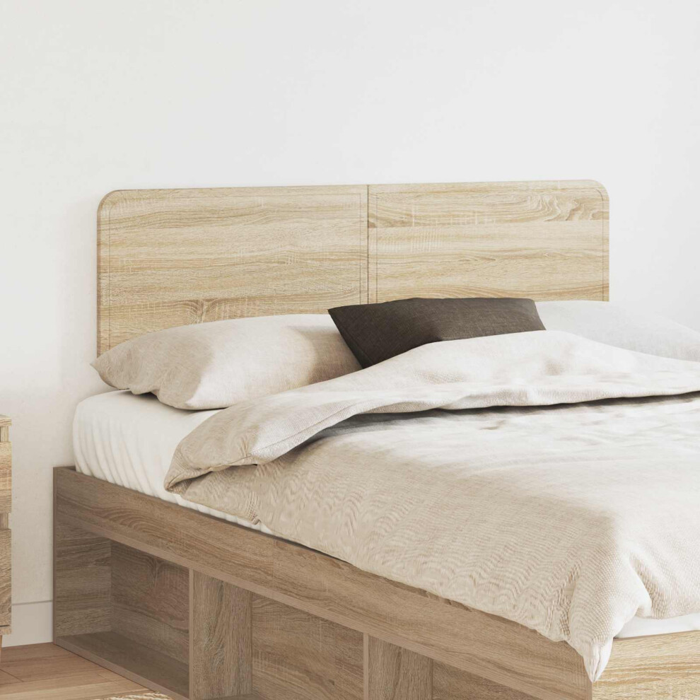 Vidaxl Headboard Sonoma Oak Engineered Wood