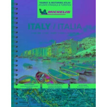 Italy Tourist and Motoring Atlas A4Spiral by Michelin Other Book
