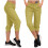 Calça capri feminina para ioga, modelagem solta e macia, com bolsos. 1