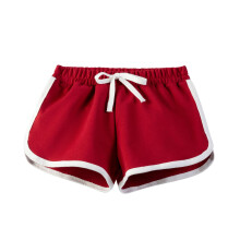 Kindershorts effen kleur casual sportbroek