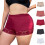 Women's high-waisted ice silk boyshort panties 1
