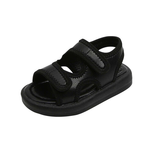Kleinkinderschuhe für Mädchen, superweich, schwarz, US5