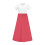 Robe d'été pour filles de 4 à 14 ans, couleur unie, courte 5