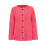 Women's casual plus size plush cardigan sweater with 4