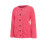 Women's casual plus size plush cardigan sweater with 5