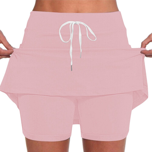 Dames sportrokje/short in effen kleur