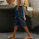 Lässige Damen-Shorts mit elastischem Bund und Taschen 1