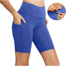 Damskie legginsy do ćwiczeń z kieszeniami, sportowy krój