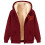 Damen-Kapuzenpullover mit Fleecefutter und Taschen 1