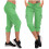 Calça Capri de Yoga Feminina, Tecido Macio, Modelagem Solta, 61 cm (24 polegadas) 1