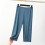 Damen Caprihose, einfarbig, locker, weites Bein, Sommer 1