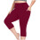 Παντελόνι γιόγκα Capri Plus Size, ψηλόμεσο, μήκους 7/8, για μεγάλα μεγέθη 1