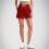 Women's Athletic Drawstring Shorts Loose Solid Casual 1