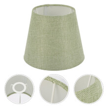 Pantalla de lámpara de hierro verde para uso doméstico 11,8 x 11,8 x 5,9 pulgadas