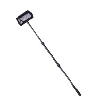 Akvarijní síťka kulatá, můstková, černá, velká