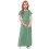 Robe d'été trapèze pour adolescentes, taille 10-12, avec poches 4