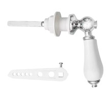 Peça de reposição para alavanca de descarga de vaso sanitário de cerâmica (1 unidade)
