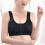 Elabch Plus Size Bøjlefri Bh Sort Fuld Dækning 4