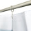 Metalgardinringe og -kroge 60 stk. 8