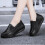 Γυναικεία ελαφριά slip-on παπούτσια πεζοπορίας σε μαύρο χρώμα, 1 ζευγάρι 3