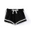 Barneshorts ensfargede fritidsbukser 2