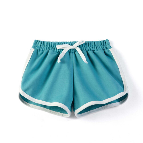 Shorts unis pour filles, style sport décontracté 1