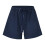 Shorts casuais femininos plus size com cintura elástica e 5