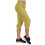 Calça capri feminina para ioga, modelagem solta e macia, com bolsos. 4