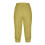 Calça capri feminina para ioga, modelagem solta e macia, com bolsos. 6