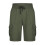 Lässige Herren-Cargoshorts, einfarbig, knielang 3