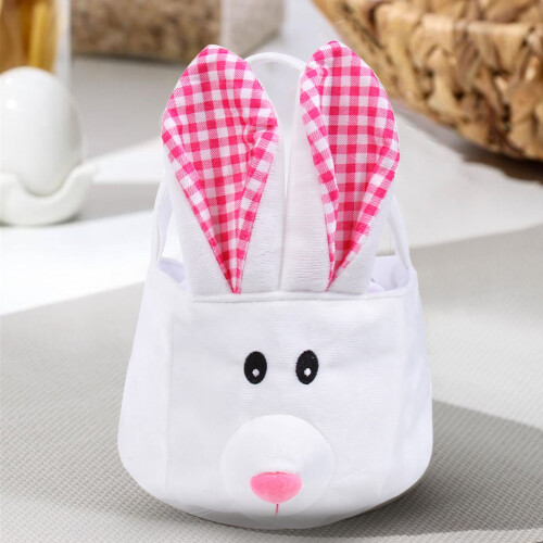 panier de Pâques en forme d'oreilles de lapin, panier cadeau portable 1