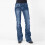Plus size højtaljede skinny jeans til kvinder 7