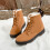 Vinterstøvler for dame, ankelvarme, pelsfôret, slip-on 6