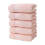 5er-Pack Premium-Baumwollhandtücher, rosa 1