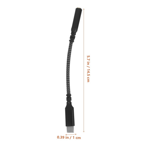 USB-C hovedtelefonadapter lydkonverter 1-pak 1